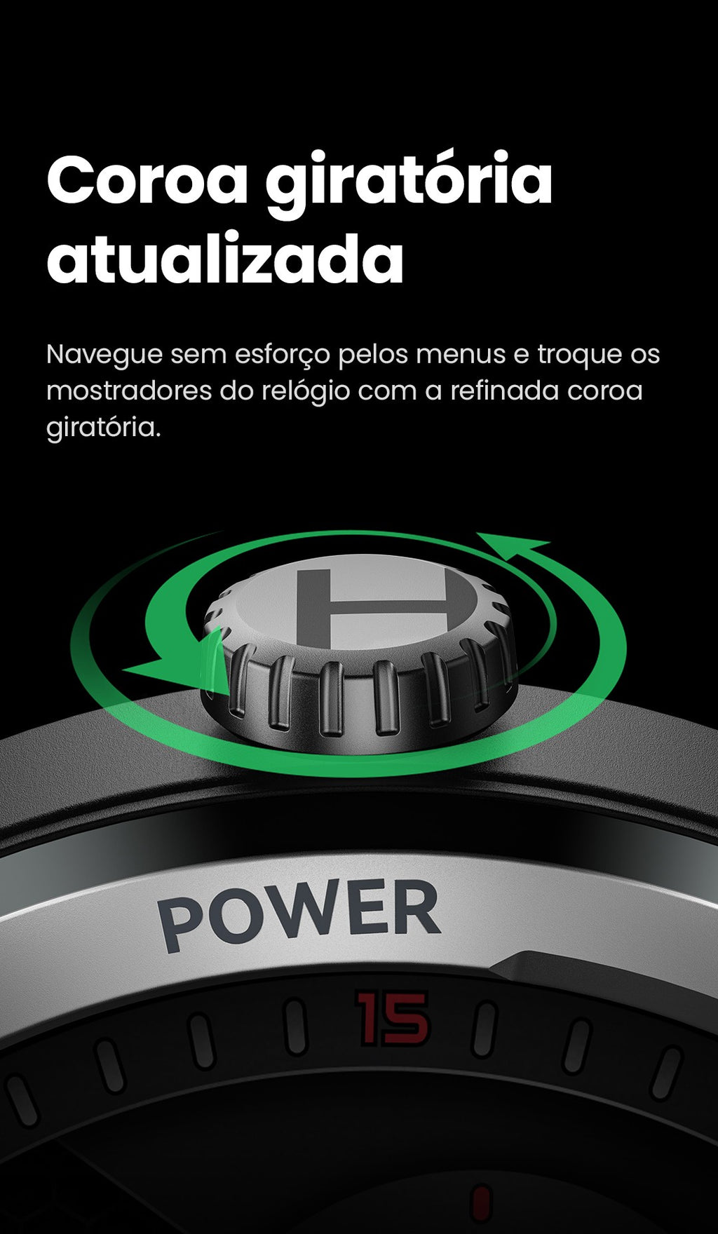 HAYLOU Solar Neo Smartwatches 1,53" Display HD 24H Monitoramento