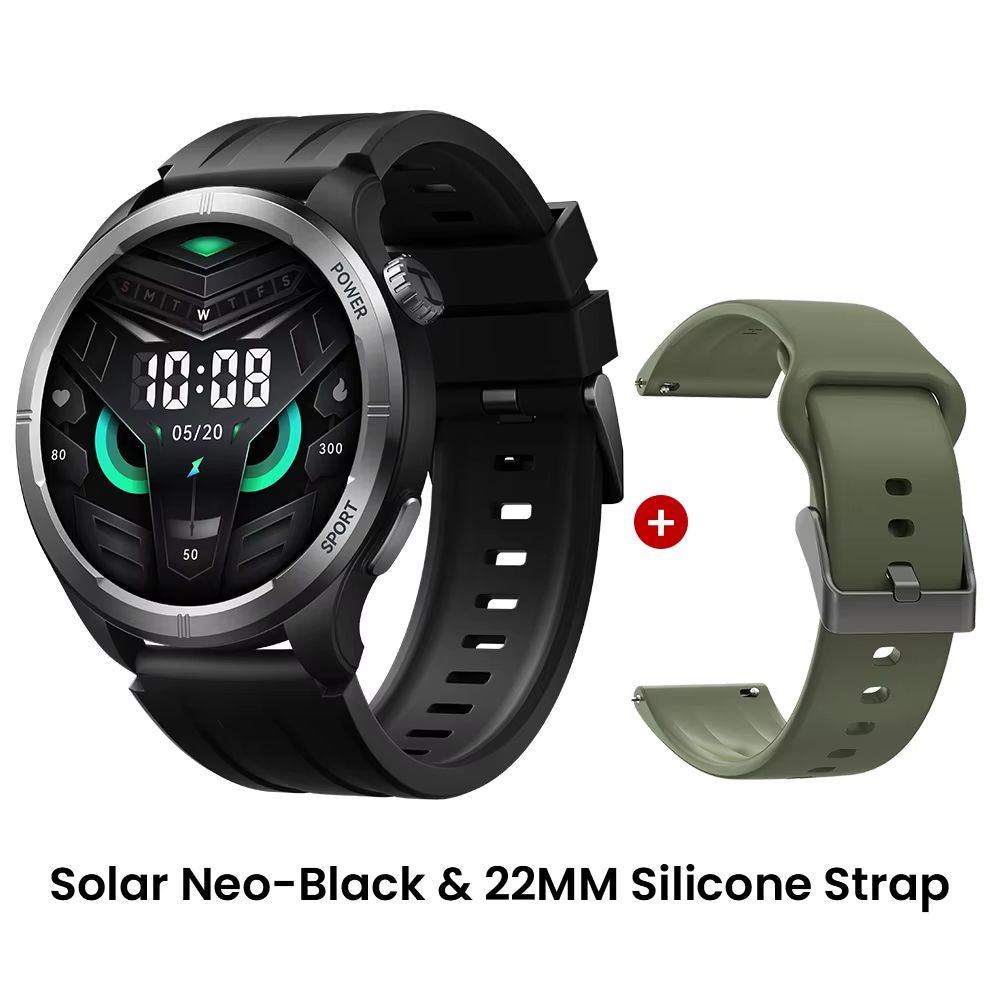 HAYLOU Solar Neo Smartwatches 1,53" Display HD 24H Monitoramento