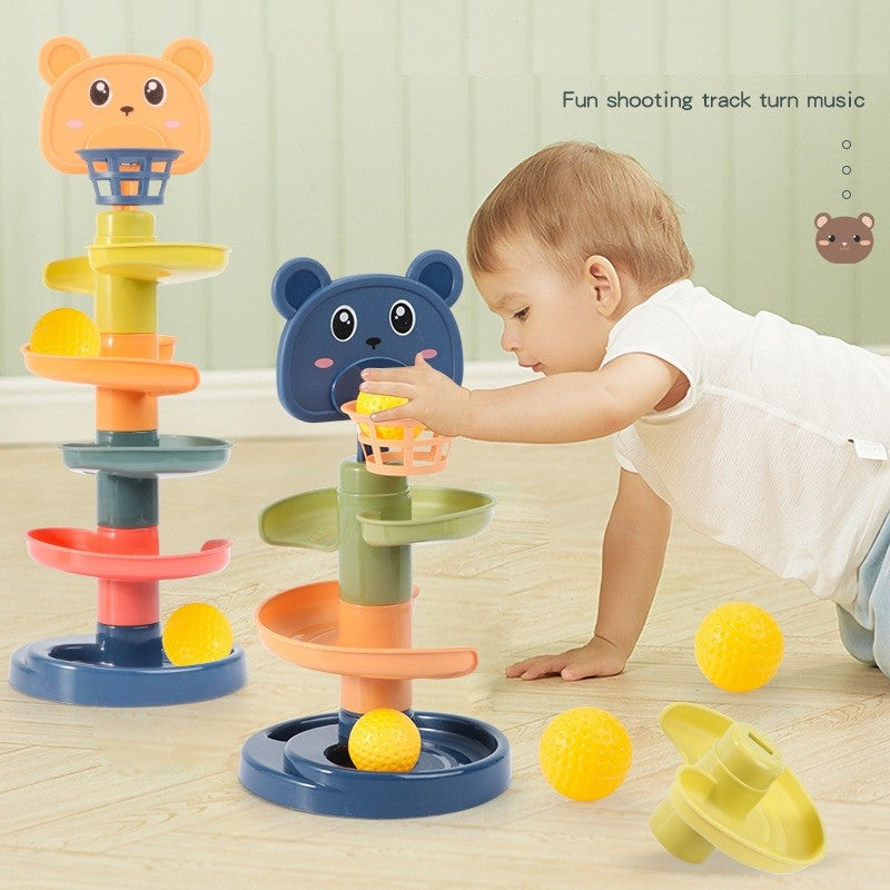 Montessori bebê bola gota brinquedo educativos para crianças