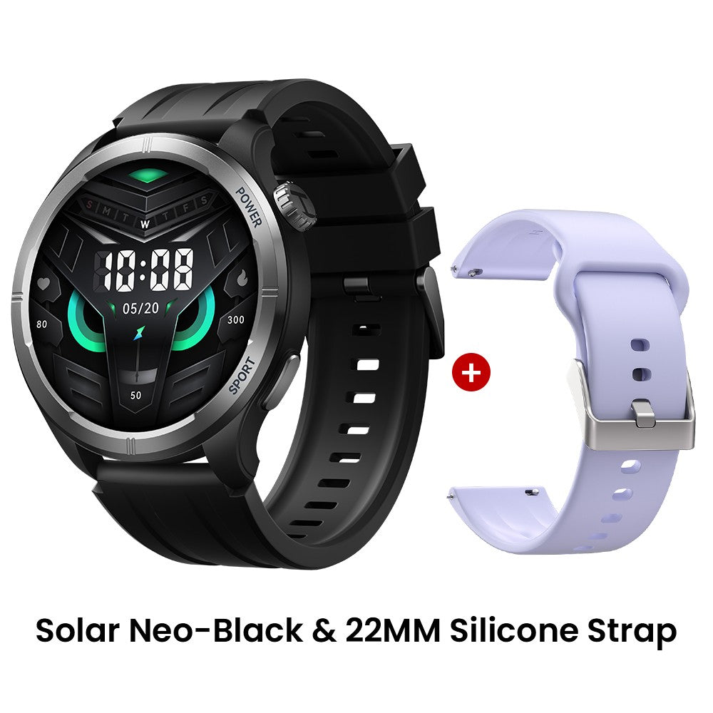 HAYLOU Solar Neo Smartwatches 1,53" Display HD 24H Monitoramento