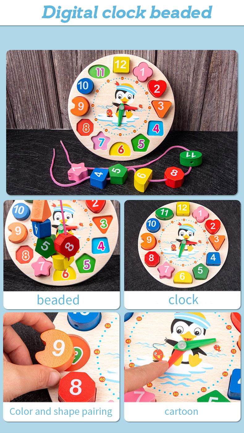Kit Brinquedos montessori de madeira Instrumentos