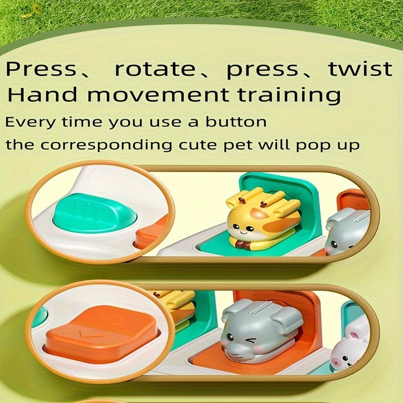 Montessori pop up caixa de aprendizagem lógica