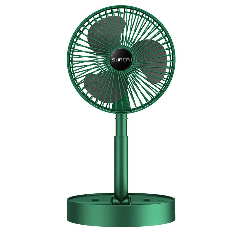 Ventilador de Mesa Dobrável Retrátil 2026, Carregamento USB