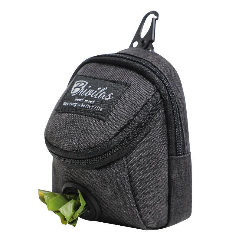 Bolsa de petiscos com porta sacos pet