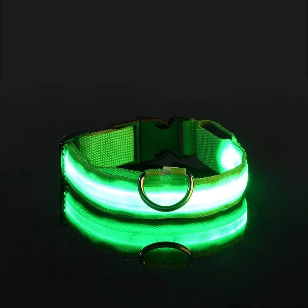Coleira NEON estilosa para cães