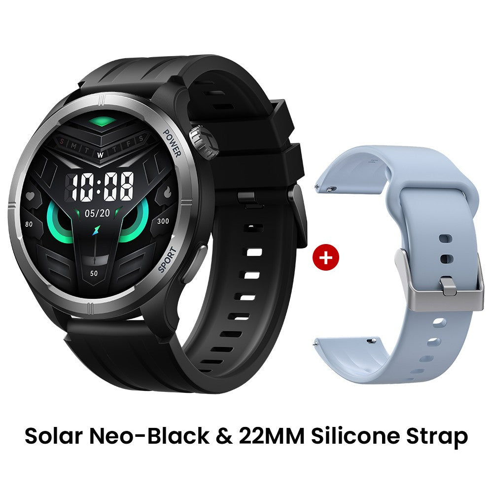 HAYLOU Solar Neo Smartwatches 1,53" Display HD 24H Monitoramento