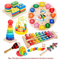Kit Brinquedos montessori de madeira Instrumentos