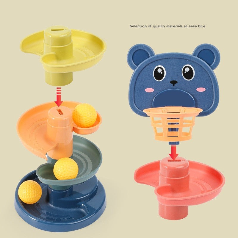 Montessori bebê bola gota brinquedo educativos para crianças