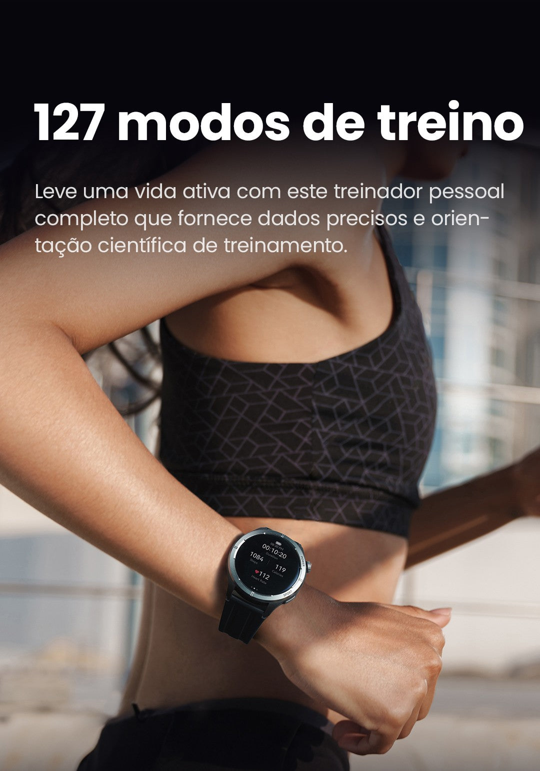 HAYLOU Solar Neo Smartwatches 1,53" Display HD 24H Monitoramento