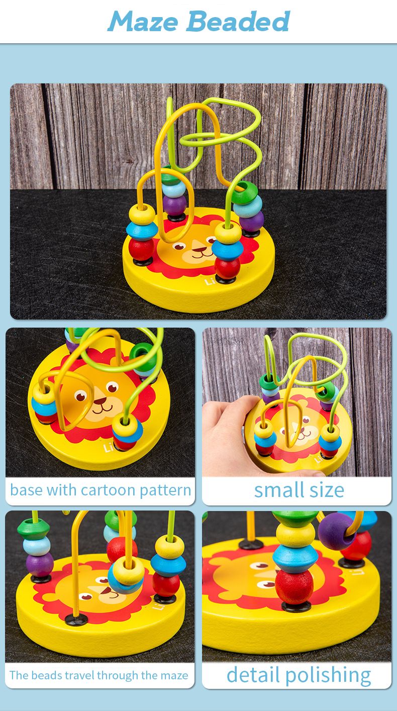 Kit Brinquedos montessori de madeira Instrumentos