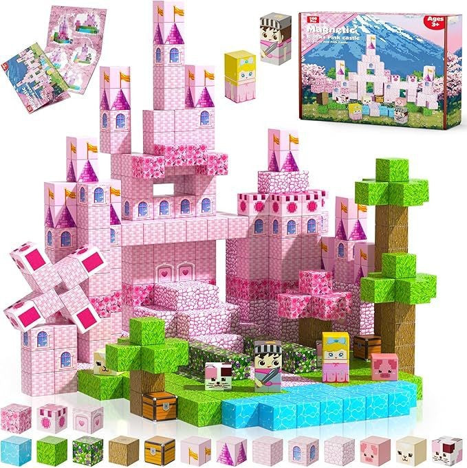 Blocos de construção magnéticos MINECRAFT